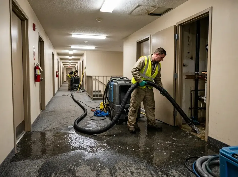 multi-unit-apartment-hallway-f-005 — frequently asked questions, Emergency Burst Pipe Water Extraction & Removal in Milton-F…